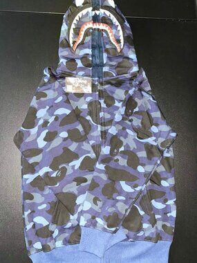 BAPE Color Camo Shark Full Zip Hoodie